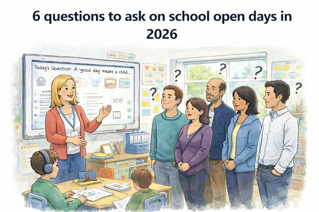 6 questions to ask at school open days in 2026 (that actually help you decide)